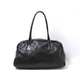 【現品限り】PRADA（プラダ） ボストンバッグ レザー 黒 ブラック BL0091 【中古AB】