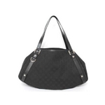 【現品限り】GUCCI(グッチ) GG柄 ショルダーバッグ 黒 ブラック 130736 【中古AB】