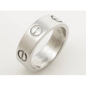 【現品限り】Cartier（カルティエ） ラブリング WG #49 【中古A】 - 拡大画像