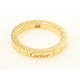 【現品限り】Cartier（カルティエ） ラニエールリング 1Pダイヤ YG #51 【中古SA】 - 縮小画像2