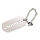 【現品限り】CHANEL（シャネル） キーチェーン バッグチャーム プレート【中古A】