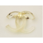 【現品限り】CHANEL（シャネル） ココ ブローチ クリア 02P【中古AB】