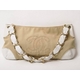 【現品限り】CHANEL（シャネル） チェーンショルダー キャンバス 白／ベージュ 【中古B】