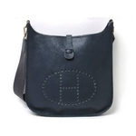 【現品限り】HERMES(エルメス) エブリンGM アルデンヌ ネイビー ゴールド金具【中古B】
