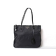 【現品限り】PRADA（プラダ） ナイロントートバッグ ショルダー 黒 ブラック カデナ付き BR0637 【中古B】