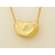 【現品限り】TIFFANY（ティファニー） ビーンズネックレス K18YG【中古A】