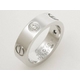 【現品限り】Cartier（カルティエ） ラブリング WG ハーフダイヤ #50 【中古SA】