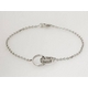 【現品限り】Cartier（カルティエ） ベビーラブブレス K18WG 【中古SA】