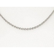 【現品限り】Cartier（カルティエ） フォルサチェーン ネックレス K18WG 【中古A】