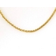 【現品限り】Cartier（カルティエ） チェーンネックレス K18YG 【中古SA】