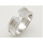 �y���i����zCartier�i�J���e�B�G�j C2�����O SM WG �_�C�� B4044200 #50 �y����A�z�̏ڍׂ�����