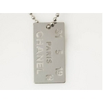 【現品限り】CHANEL（シャネル） ネックレス シルバー プレート 【中古AB】