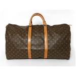 【現品限り】LOUIS VUITTON（ルイヴィトン） モノグラム キーポル60 ストラップ無し M41422 【中古BC】