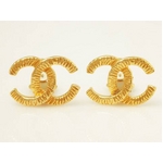 【現品限り】CHANEL(シャネル) イヤリング ココ ゴールド 93P 【中古SA】