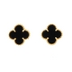 Van　Cleef　＆　Arpels（ヴァンクリーフ＆アーペル）　スウィートアルハンブラ　ピアス　K18YG／オニキス