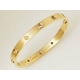 Cartier（カルティエ）　ラブブレスレット　YG　フルカラーストーン　#17