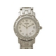 HERMES（エルメス）　クリッパー　ナクレ　12Pダイヤ　SS　シェル　レディース　クオーツ　CL4.230