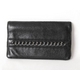 【現品限り】CHANEL（シャネル） ソフトキャビア 2つ折長財布 黒 ブラック 【中古B】
