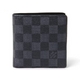 【現品限り】LOUIS VUITTON（ルイヴィトン） ダミエグラフィット 2つ折り財布 ポルトフォイユ マルコ N62664 【中古A】