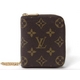 【現品限り】LOUIS VUITTON（ルイヴィトン） モノグラム アジェンダ ミニジッペ 手帳カバー チェーン付 R21045 【中古A】