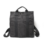 【現品限り】HERMES（エルメス） エールラインリュックMM エールラインアドMM グレー 【中古AB】