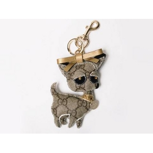 【現品限り】Gucci（グッチ） ドッグキーリング チワワ 【未使用】