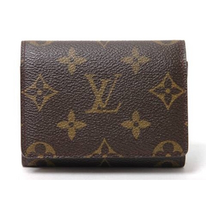 【現品限り】LOUIS VUITTON（ルイヴィトン） モノグラム 名刺入れ カードケース M62920 【中古A】