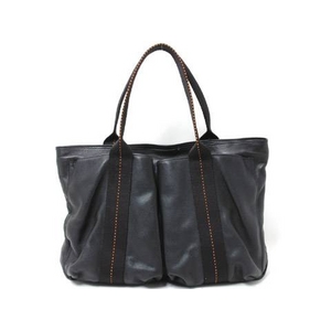 【現品限り】HERMES（エルメス） キャラバンホリゾンタルMM ヴォーデルマ 黒 ブラック 【新品同様】 - 拡大画像