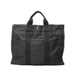 【現品限り】HERMES（エルメス） エールライントートMM グレー 【中古AB】