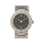 【現品限り】BVLGARI(ブルガリ) ブルガリブルガリ BB23SS 黒文字盤 【中古AB】