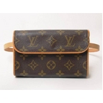 【現品限り】LOUIS VUITTON（ルイヴィトン） モノグラム ポシェットフロランティーヌ　ベルト付き(XS)　M51855 【中古AB】