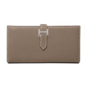 【現品限り】HERMES（エルメス）ベアンスフレ　シェーブル　エトゥープ　シルバー金具　　【新品】