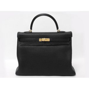 【現品限り】HERMES（エルメス）ケリー35　内　トリヨン　黒　ブラック　ゴールド金具　【新品】