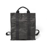 【現品限り】 HERMES ［エルメス］ エールラインリュックMM グレー 【中古AB】