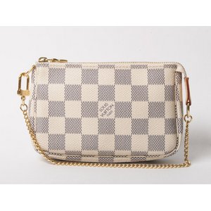 【美品 現品限り】 LOUIS VUITTON ［ルイヴィトン］ ダミエアズール ミニアクセサリーポーチ　N58010 【中古SA】