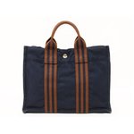 【美品 現品限り】 HERMES ［エルメス］ フールトゥPM　ネイビー 【中古AB】