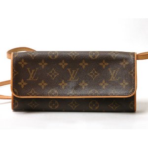 【美品 現品限り】 LOUIS VUITTON ［ルイヴィトン］ モノグラム ポシェットツインGM　M51852 【中古AB】