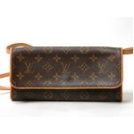 【美品 現品限り】 LOUIS VUITTON ［ルイヴィトン］ モノグラム ポシェットツインGM　M51852 【中古AB】