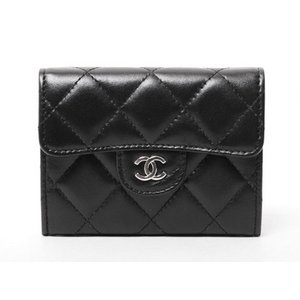 【美品・現品限り】CHANEL ［シャネル］ マトラッセ　カードケース　黒　ブラック　【未使用】