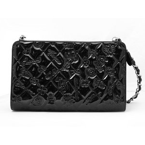 【美品 現品限り】 CHANEL ［シャネル］ ショルダーバッグ　アイコン　シンボルチャーム　黒　A37156　 【新品同様】