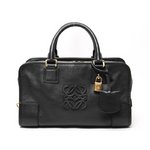 【美品 現品限り】 Loewe ［ロエベ］ アマソナ　黒　ブラック　352.95.A03【中古A】