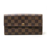 【美品 現品限り】LOUIS VUITTON ［ルイヴィトン］ ダミエ ファスナー長財布　N61734 【中古AB】