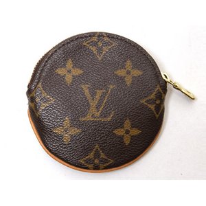 【美品 現品限り】 LOUIS VUITTON ［ルイヴィトン］ モノグラム 丸型コインケース　ポルトモネ　ロン　M61926 【中古A】