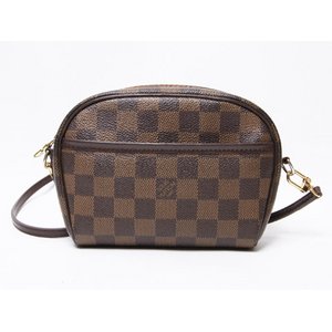 【美品・現品限り】 LOUIS VUITTON ［ルイヴィトン］ ダミエ ポシェット　イパネマ　N51296 【中古AB】