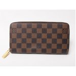 【美品 現品限り】 LOUIS VUITTON ［ルイヴィトン］ ダミエ ジッピーウォレット　N60015 【中古A】