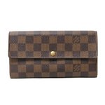 【美品 現品限り】 LOUIS VUITTON ［ルイヴィトン］ ダミエ ファスナー長財布　N61734 【中古B】