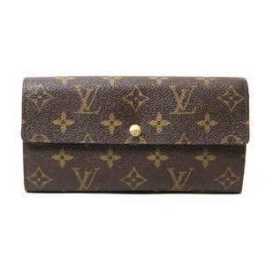 【美品 現品限り】 LOUIS VUITTON ［ルイヴィトン］ モノグラム ファスナー長財布　M61726 【中古B】