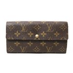 【美品 現品限り】 LOUIS VUITTON ［ルイヴィトン］ モノグラム ファスナー長財布　M61726 【中古B】