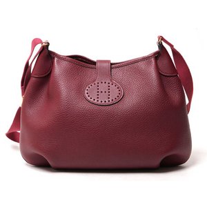 【美品 現品限り】 HERMES ［エルメス］ ロデオ　トリヨン　ルージュアッシュ　ゴールド金具 【中古AB】