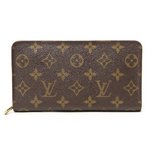 【美品 現品限り】 LOUIS VUITTON ［ルイヴィトン］ モノグラム ラウンドファスナー長財布　M61727 【中古B】